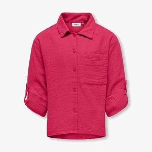 Button-down blouse - raspberry Button-down blouse - raspberry