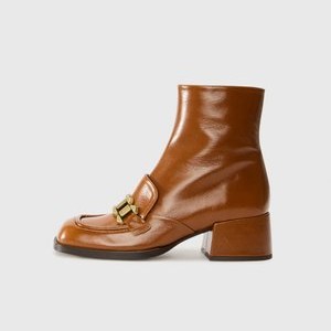 BRIT - Wedge Ankle Boots - dunpak cuero BRIT - Wedge Ankle Boots - dunpak cuero