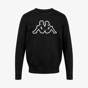 AIRVIT - Sweatshirt - black black white AIRVIT - Sweatshirt - black black white