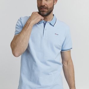 FQEVANDER - Polo shirt - powder blue FQEVANDER - Polo shirt - powder blue