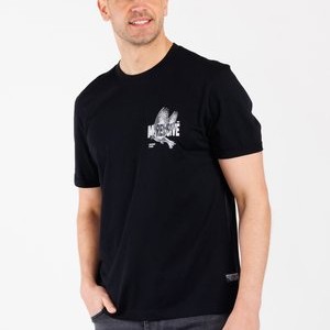 KLIMPRESSIVE ROUND - Print T-shirt - black KLIMPRESSIVE ROUND - Print T-shirt - black
