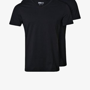 2 PACK - Basic T-shirt - black 2 PACK - Basic T-shirt - black