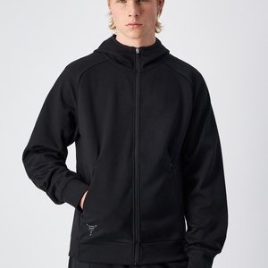 Zip-up sweatshirt - black Zip-up sweatshirt - black