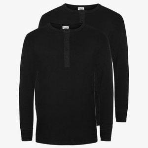GRANDAD - Long sleeved top - schwarz GRANDAD - Long sleeved top - schwarz