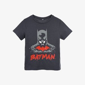 DC BATMAN KURZARM - Print T-shirt - dunkelgrau DC BATMAN KURZARM - Print T-shirt - dunkelgrau