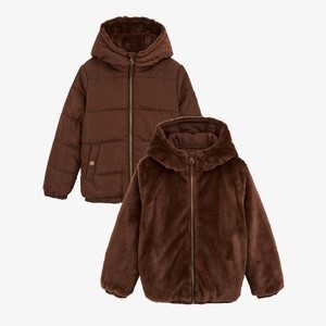 Winter jacket - dark brown Winter jacket - dark brown