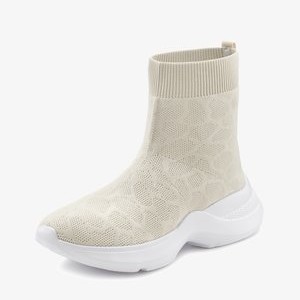 High-top trainers - beige High-top trainers - beige