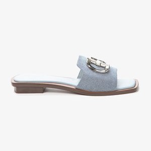 Mules - light blue Mules - light blue