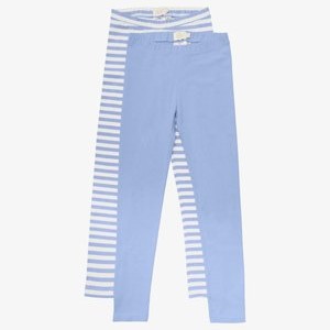 2-PACK - Leggings - Trousers - forever blue 2-PACK - Leggings - Trousers - forever blue