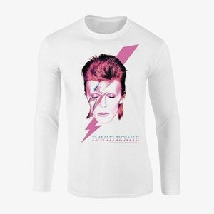 DAVID BOWIE ALADDIN - Long sleeved top - white DAVID BOWIE ALADDIN - Long sleeved top - white