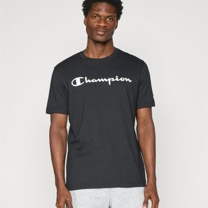 BASCIS CREWNECK LARGE LOGO - Print T-shirt - black BASCIS CREWNECK LARGE LOGO - Print T-shirt - black