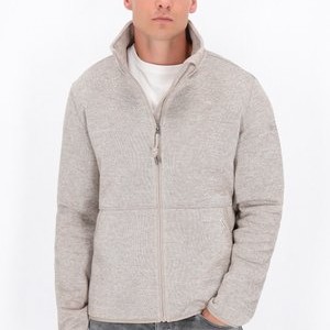 Fleece jacket - ivory melange Fleece jacket - ivory melange