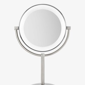 SLIMLINE LED MIRROR - Makeup mirror - silver SLIMLINE LED MIRROR - Makeup mirror - silver