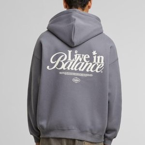 Zip-up sweatshirt - grey