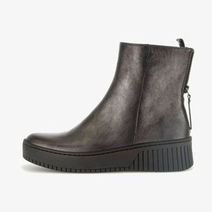 Wedge Ankle Boots - anthrazit effekt Wedge Ankle Boots - anthrazit effekt