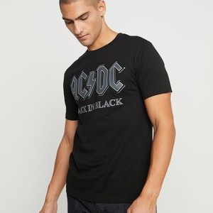 ACDC BACK IN BLACK - Print T-shirt - black ACDC BACK IN BLACK - Print T-shirt - black
