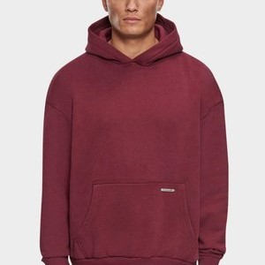 BAZIX REPUBLIQ SUPER HEAVY BLANK - Hoodie - burgundy BAZIX REPUBLIQ SUPER HEAVY BLANK - Hoodie - burgundy