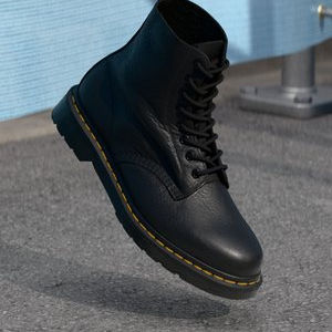 1460 PASCAL 8 EYE BOOT UNISEX - Lace-up ankle boots - black ambassador 1460 PASCAL 8 EYE BOOT UNISEX - Lace-up ankle boots - black ambassador