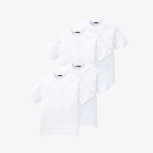4-PACK AMERICAN - Basic T-shirt - weiss