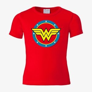 WONDER WOMAN-LOGO - Print T-shirt - rot WONDER WOMAN-LOGO - Print T-shirt - rot