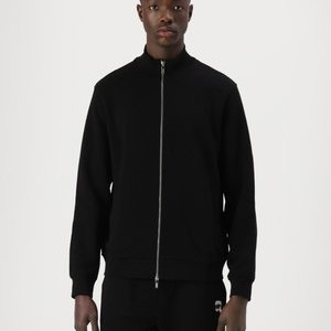 Zip-up sweatshirt - black Zip-up sweatshirt - black