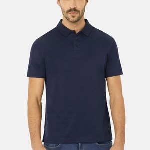 EASY LIVING - Polo shirt - dark blue plain EASY LIVING - Polo shirt - dark blue plain