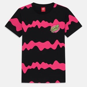 YOUTH SLIME STRIPE UNISEX - Print T-shirt - black YOUTH SLIME STRIPE UNISEX - Print T-shirt - black