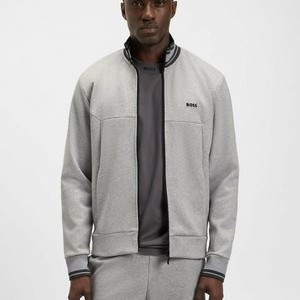 Zip-up sweatshirt - silver two Zip-up sweatshirt - silver two