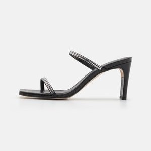 CANNES GLOW - Heeled mules - glow black CANNES GLOW - Heeled mules - glow black
