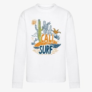 CALI SURF - Long sleeved top - white CALI SURF - Long sleeved top - white
