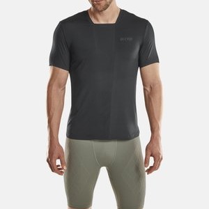 RUN SHORT SLEEVE - Basic T-shirt - black RUN SHORT SLEEVE - Basic T-shirt - black