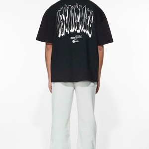 GRAFFITI X HEAVY BOXY - Print T-shirt - black GRAFFITI X HEAVY BOXY - Print T-shirt - black