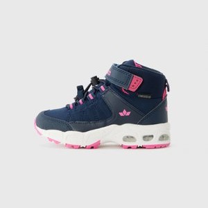 ALAIN - High-top trainers - navy/pink/white ALAIN - High-top trainers - navy/pink/white