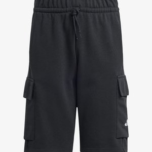 ESSENTIALS CARGO KIDS - Outdoor shorts - black white ESSENTIALS CARGO KIDS - Outdoor shorts - black white