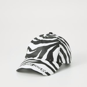 ZEBRA PRINT UNISEX - Cap - black/white ZEBRA PRINT UNISEX - Cap - black/white