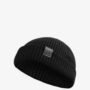 FISHERMAN - DOCKER - Beanie - black out FISHERMAN - DOCKER - Beanie - black out