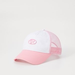 LOGO R TRUCKER UNISEX - Cap - pink/white LOGO R TRUCKER UNISEX - Cap - pink/white
