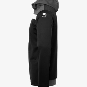 Zip-up sweatshirt - schwarz/anthra/weiß Zip-up sweatshirt - schwarz/anthra/weiß