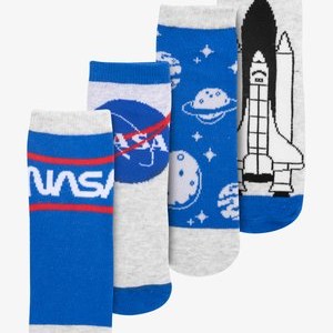 4 PACK NASA - Socks - blau/grau 4 PACK NASA - Socks - blau/grau