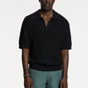 PITT - Polo shirt - black PITT - Polo shirt - black