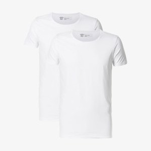 2 PACK - Basic T-shirt - white 2 PACK - Basic T-shirt - white