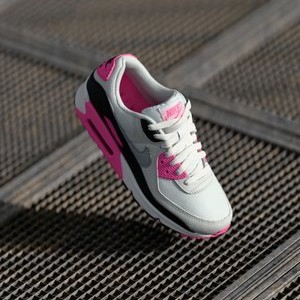 AIR MAX 90 - Trainers - white/wolf grey/pink glow/black/photon dust AIR MAX 90 - Trainers - white/wolf grey/pink glow/black/photon dust