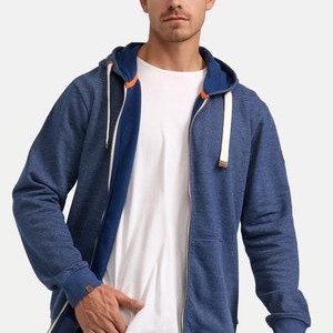 Zip-up sweatshirt - blue Zip-up sweatshirt - blue
