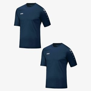 2 PACK KURZARM RUNDHALS - Print T-shirt - dunkelblau 2 PACK KURZARM RUNDHALS - Print T-shirt - dunkelblau