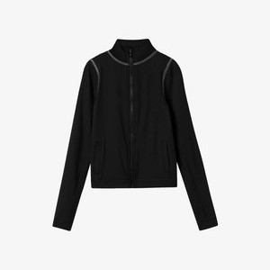 Zip-up sweatshirt - black Zip-up sweatshirt - black