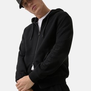Zip-up sweatshirt - schwarz Zip-up sweatshirt - schwarz