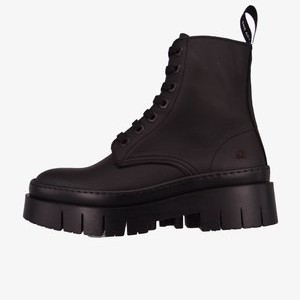 AMBERES - Platform ankle boots - black AMBERES - Platform ankle boots - black