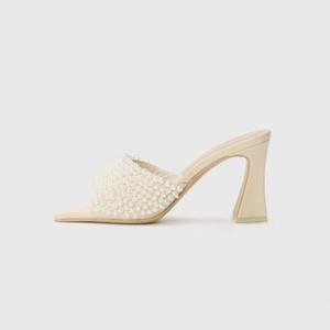 NANDY - Heeled mules - vanilla NANDY - Heeled mules - vanilla