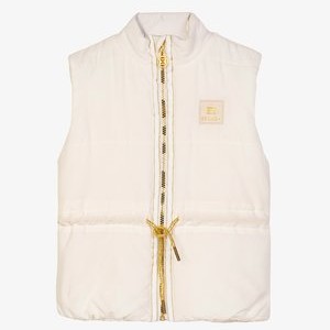 WESTE - Waistcoat - snow white WESTE - Waistcoat - snow white