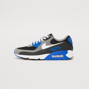 AIR MAX 90 UNISEX - Trainers - black/white/blue AIR MAX 90 UNISEX - Trainers - black/white/blue
